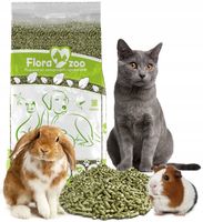 ŻWIREK GRANULAT NATURALNY ECO SŁOMA DLA KOTA KRÓLIKA DO KUWETA