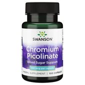 SWANSON Chromium Picolinate 200 mcg (100 kaps.)