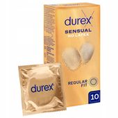 Prezerwatywy DUREX real feel SENSUAL NO LATEX cienkie nielateksowe 10 szt