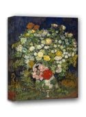 Bouquet of Flowers in a Vase, Vincent van Gogh - obraz na płótnie 70x100 cm