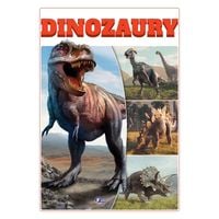 dinozaury zwierzęta prehistoryczne twarda oprawa