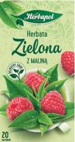 HERBAPOL HERBATA EXPRESOWA ZIELONA Z MALINĄ 20TB