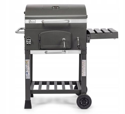 Grill Węglowy Activa Angular Mastercook z Żeliwnym Rusztem 57,5 x 42 cm na Arena.pl