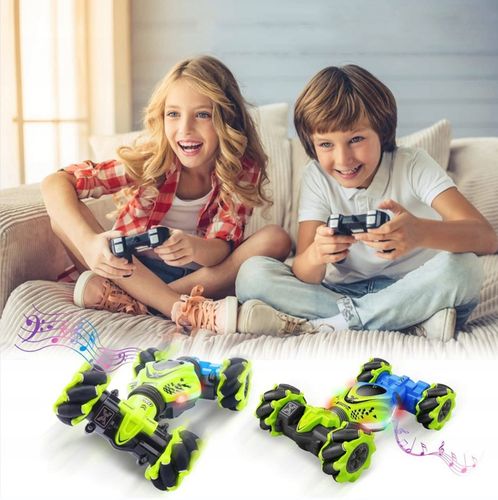 Czujnik gestów RC samochód kaskaderski z lekką muzyką, pilotem Samochody na Arena.pl