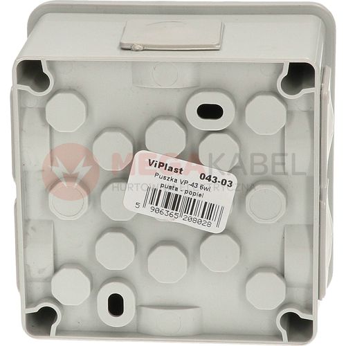 Puszka popiel bez zacisku głęboka 90x90x50 043-03 ViPlast na Arena.pl