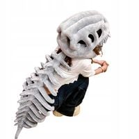 Zestaw kostiumów szkieletu dinozaura Cosplay Pałąk Śmieszne artykuły