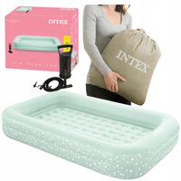 Materac Łóżko dla dziecka dziecięce INTEX 66810 + Pompka + Torba