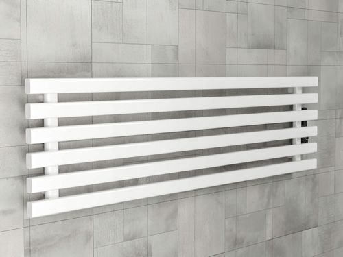 Grzejnik poziomy HORYZONT6 45x100 biały połysk na Arena.pl