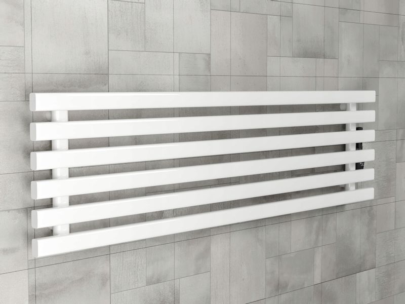 Grzejnik poziomy HORYZONT6 45x100 biały połysk zdjęcie 5