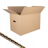 KARTONY DUŻE PUDEŁKO KARTON z UCHWYTEM 600x400x400 5W MOCNE 10szt