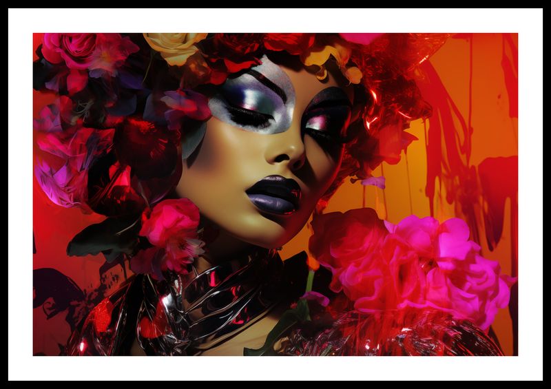 Plakat 60x40cm Kwiecista Diva zdjęcie 3