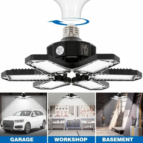 OŚWIETLENIE WARSZTATOWE GARAŻOWE PRACA SUFITOWA ŻARÓWKI LED OŚWIETLENIE na Arena.pl