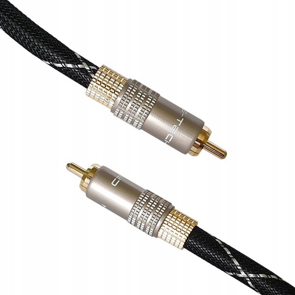 Kabel RCA-RCA Cinch do subwoofera Cross-Tech 3m zdjęcie 1