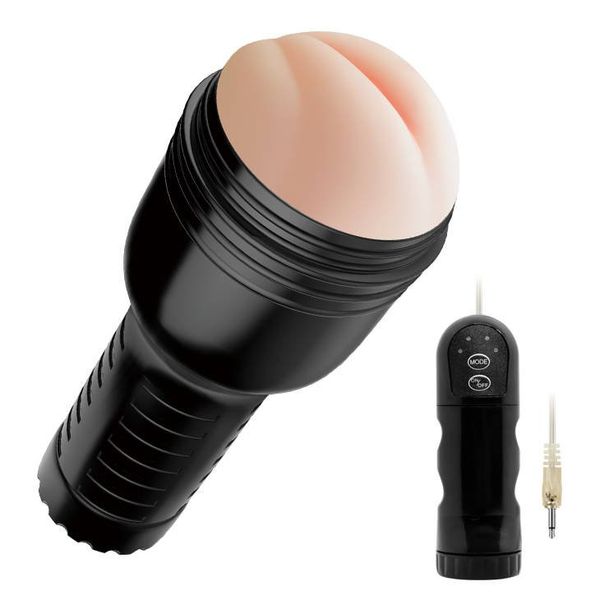 Pochwa Wibrujące Usta Cyber Skóra - Latarka Flashlight zdjęcie 2