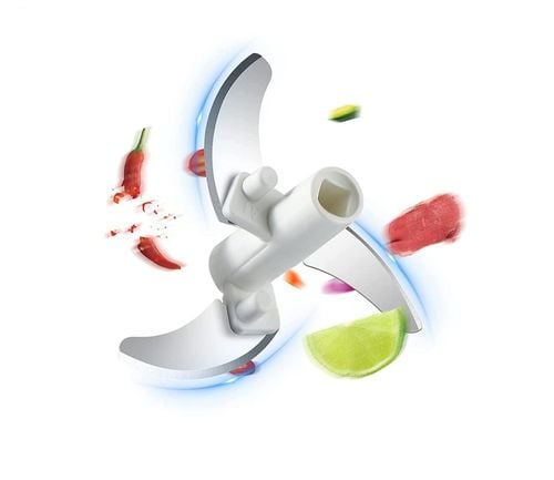 Ręczny Siekacz Krajalnica do Warzyw Cebuli 3 Ostrza z Mieszadłem Blender na Arena.pl