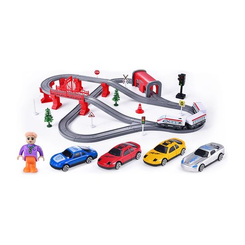 WOOPIE Kolejka Elektryczna Tor Most Tunel 80 el. na Arena.pl