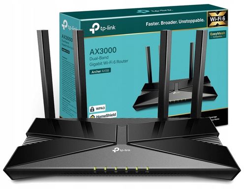 Router TP-LINK Archer AX58 AX3000 2.4/5 Ghz Wifi 6 na Arena.pl