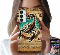 ETUI DO SAMSUNG GALAXY M23 - SKORPION ZNAK ZODIAKU ASTRONOMIA + FOLIA