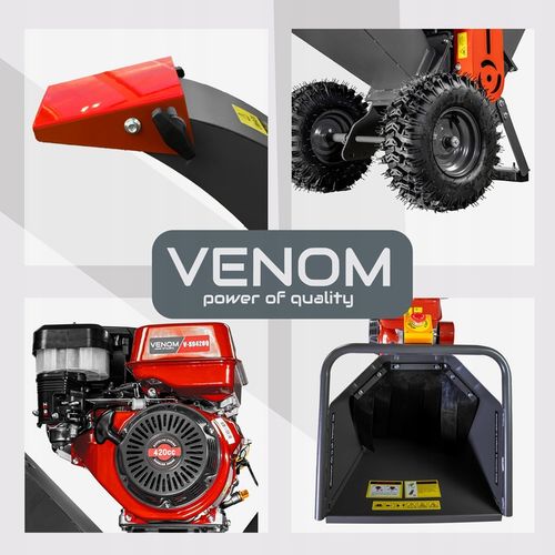 POTĘŻNY ROZDRABNIACZ SPALINOWY DO GAŁĘZI 120MM MOCNY SILNIK 420CC na Arena.pl