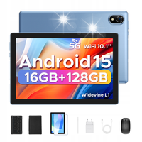 Android 15 DOOGEE U10 Tablet Klawiatura/Pióro 16 GB/128 GB 10,1" 3,5 mm/WIF