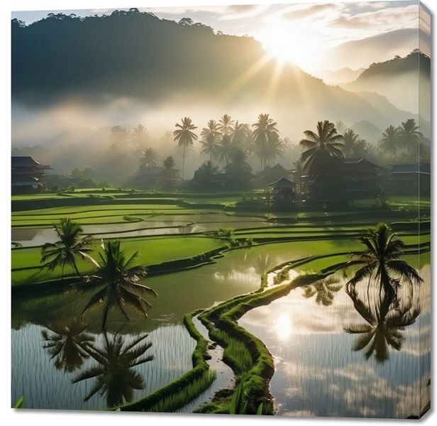 Obraz 100x100cm Świt nad Tarasami zdjęcie 1