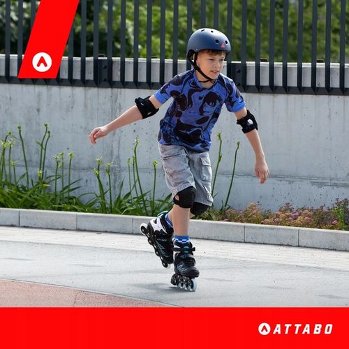 Łyżworolki dziecięce ATTABO 2w1 rolki i łyżwy Kylo L (38-41) Regulowane na Arena.pl