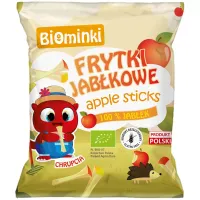 Frytki JabŁkowe Bezglutenowe BIO 40 g - Biominki