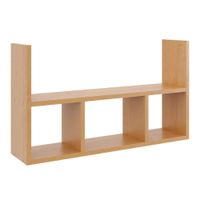 Półka ścienna, regał wiszący, 79x18x45 cm, olcha, mat | TYLETEGOTU