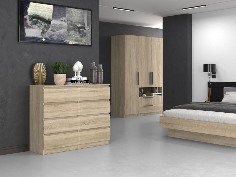 KOMODA MALWA M8 120 - DĄB SONOMA zdjęcie 6