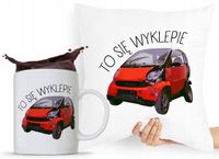 Zestaw Poduszka + Kubek Dla Mechanika Prezent Z Nadrukiem Ze Zdjęciem