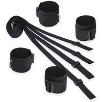 Zestaw Uprząż Pod Łóżko Z Kajdankami Na Ręce Nogi