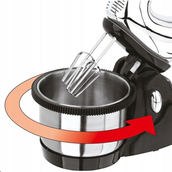 MIKSER KUCHENNY RĘCZNY 200W Z MISĄ 3L TRYB TURBO zdjęcie 4