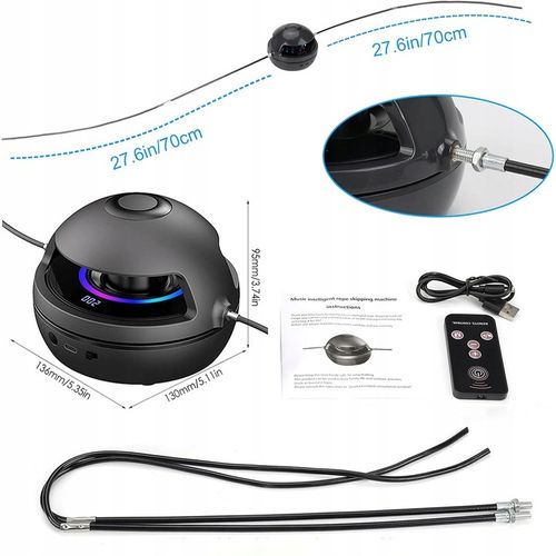 MUZYCZNA SKAKANKA, INTELIGENTNA AUTOMATYCZNA ELEKTRYCZNA SKAKANKA BLUETOOTH na Arena.pl