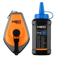 sznurek traserski 3:1 obudowa plastik+ kreda niebieska - t n49-952