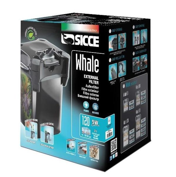 Sicce filtr zewnętrzny WHALE 350 zdjęcie 1