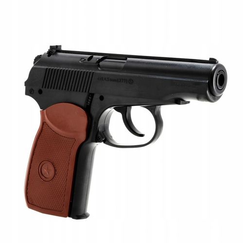 Borner Pistolet Wiatrówka Replika MAKAROV PM-X 4,5 mm 4,5 mm BBs CO2 na Arena.pl