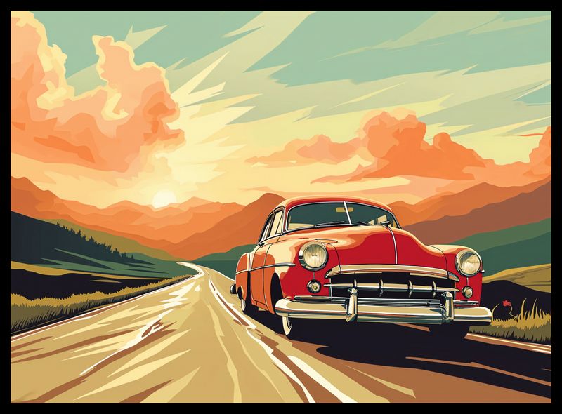 Plakat 55x40cm Przygoda Czeka zdjęcie 2