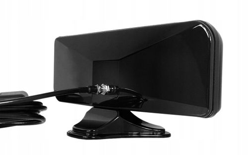 NAJMOCNIEJSZA ANTENA DVB-T2 POKOJOWA ALPHA +45db MUX8 FILTR LTE na Arena.pl