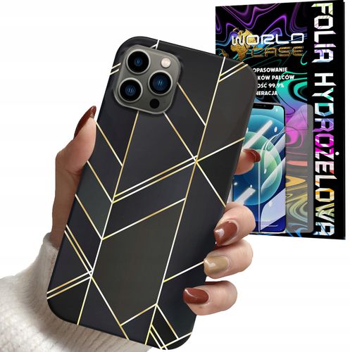 ETUI CASE DO IPHONE 11 PRO MAX - MARMUREK GEOMETRYCZNE WZORY KOBIET + FOLIA na Arena.pl