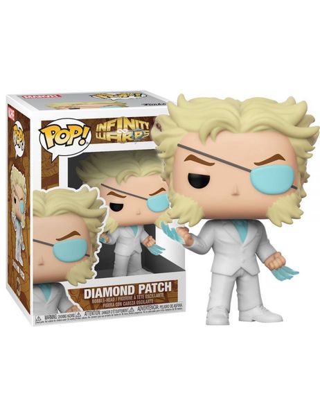 Funko POP! Marvel Infinity Warps Diamond Patch 861 figurka zdjęcie 1
