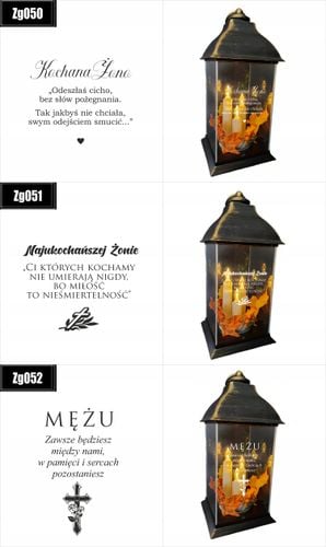 ZNICZ LAMPION z GRAWEREM dla Matki Chrzestnej na Arena.pl