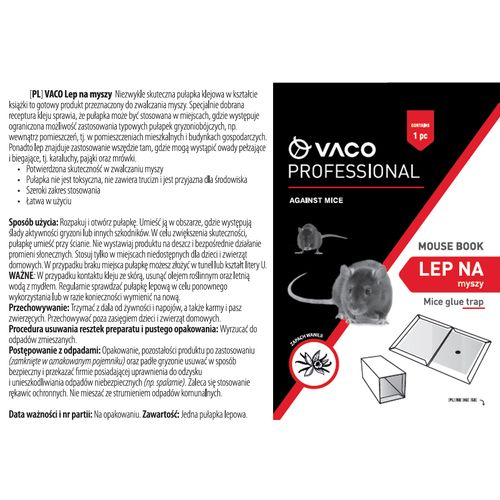 Lep na myszy Pułapka na myszy VACO PRO na Arena.pl