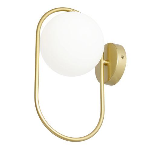 Cordel kinkiet 1x28W G9 ring mosiądz na Arena.pl