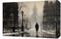 Obraz 60x40cm Mgła nad Londynem