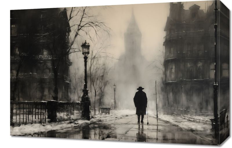 Obraz 60x40cm Mgła nad Londynem zdjęcie 1