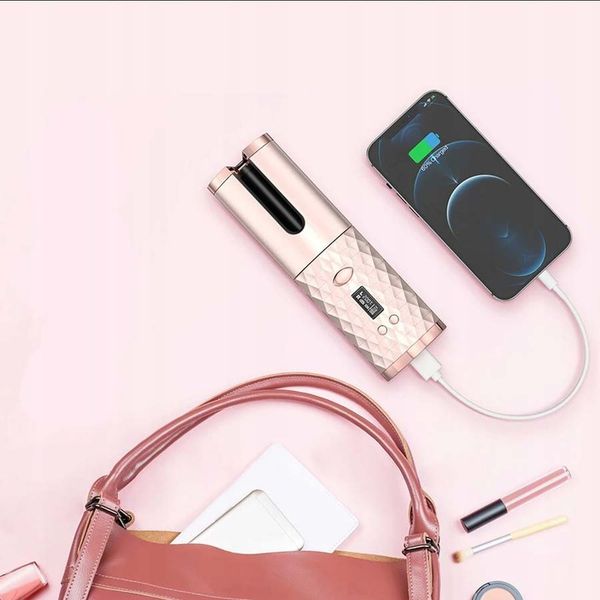 AUTOMATYCZNA LOKÓWKA DO WŁOSÓW Z POWŁOKĄ CERAMICZNĄ LCD zdjęcie 6