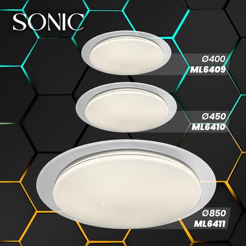 Plafon SONIC 100W LED Ø850 mm na Arena.pl