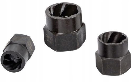 Nasadki do uszkodzonych śrub i nakrętek długie 15 el. zestaw SilverTools na Arena.pl