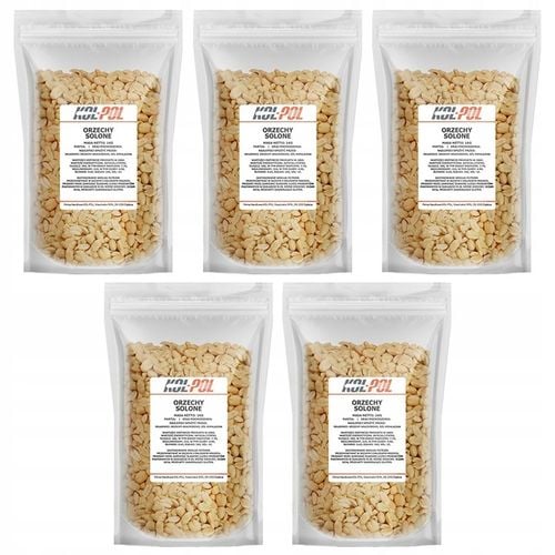 ORZECHY ZIEMNE SOLONE 5kg Arachidowe prażone | KOL-POL na Arena.pl
