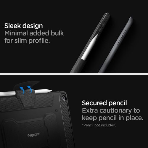 SPIGEN RUGGED ARMOR ”PRO” IPAD 10.2 2019 BLACK na Arena.pl
